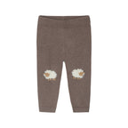 Sheep Jacquard Knit Baby Pullover & Pant SET