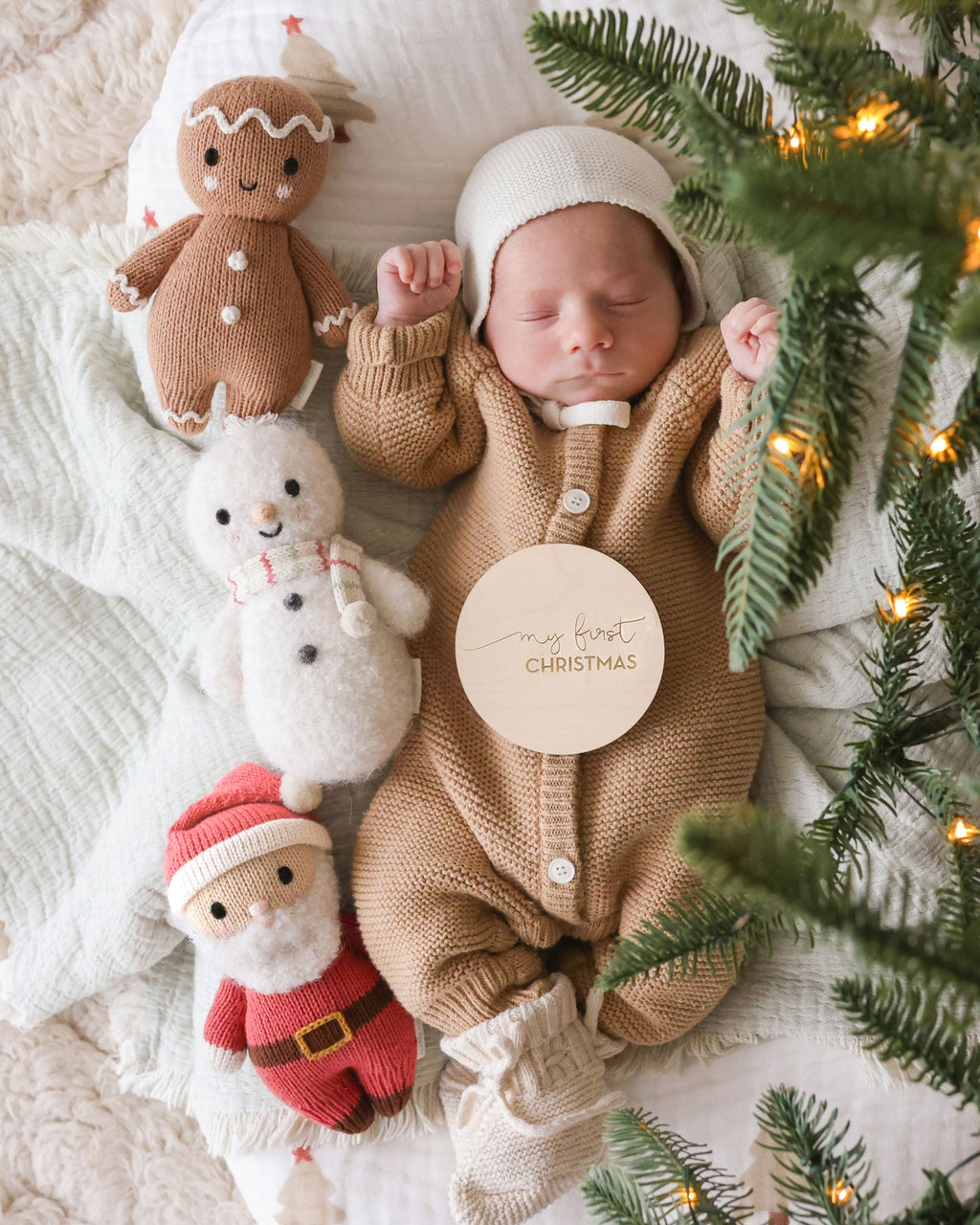HOLIDAY Baby gingerbread (icing white)