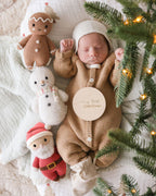 HOLIDAY Baby gingerbread (icing white)