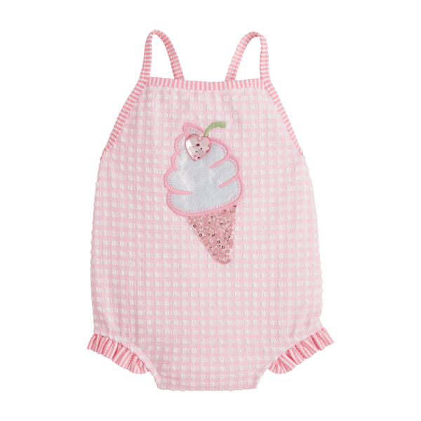 Glitter Ice Cream Swimsuit