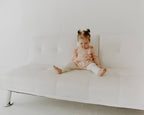 Milan Ruffle Bobble Baby Sweater Knit Dress (Organic Cotton)