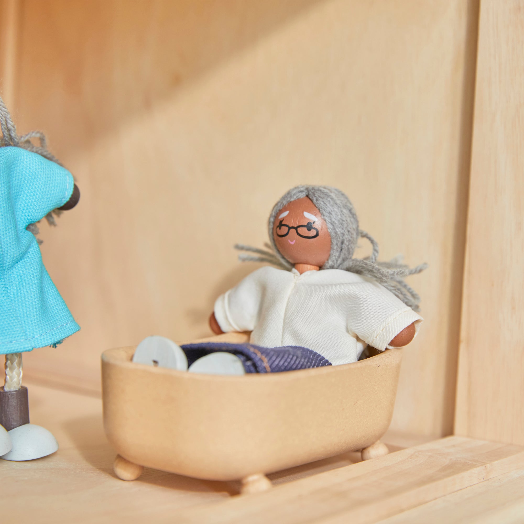 Grandmother Dollhouse Figure