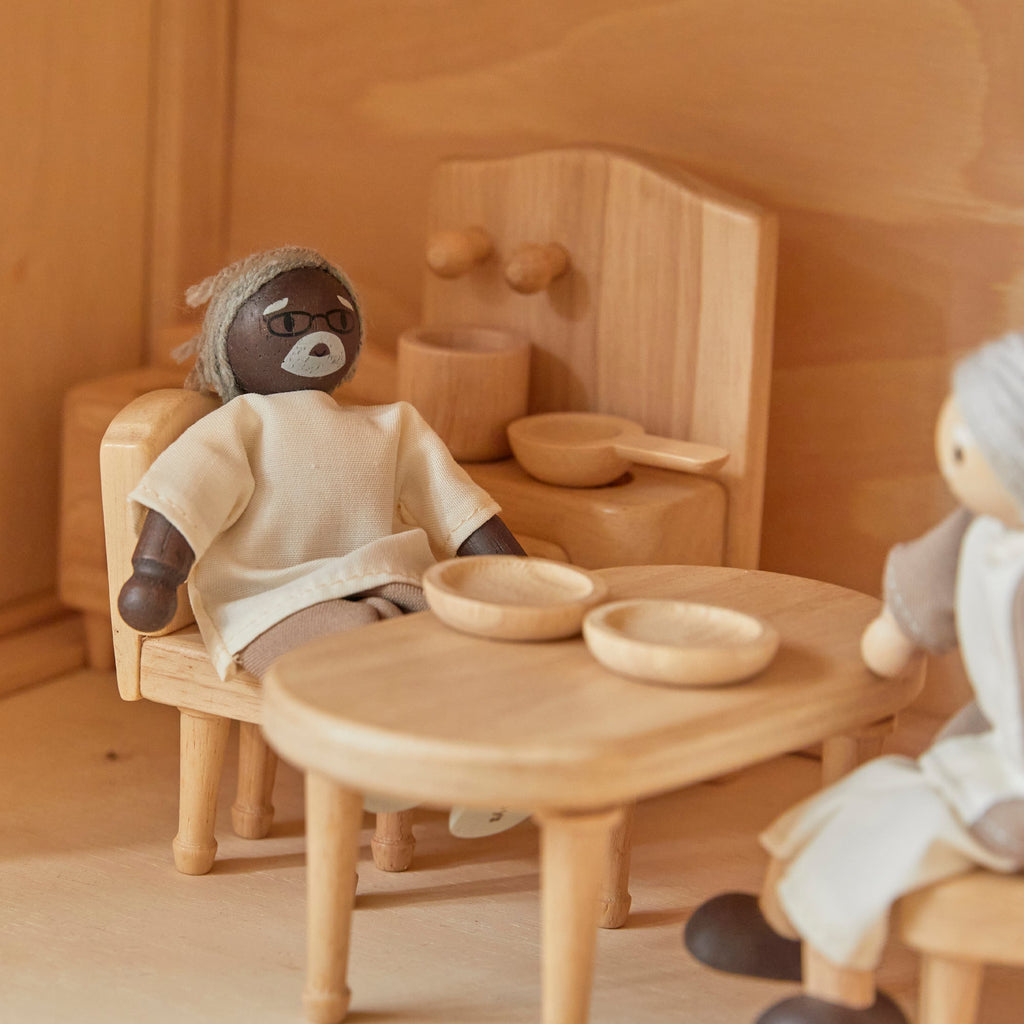 Grandfather Dollhouse Figure
