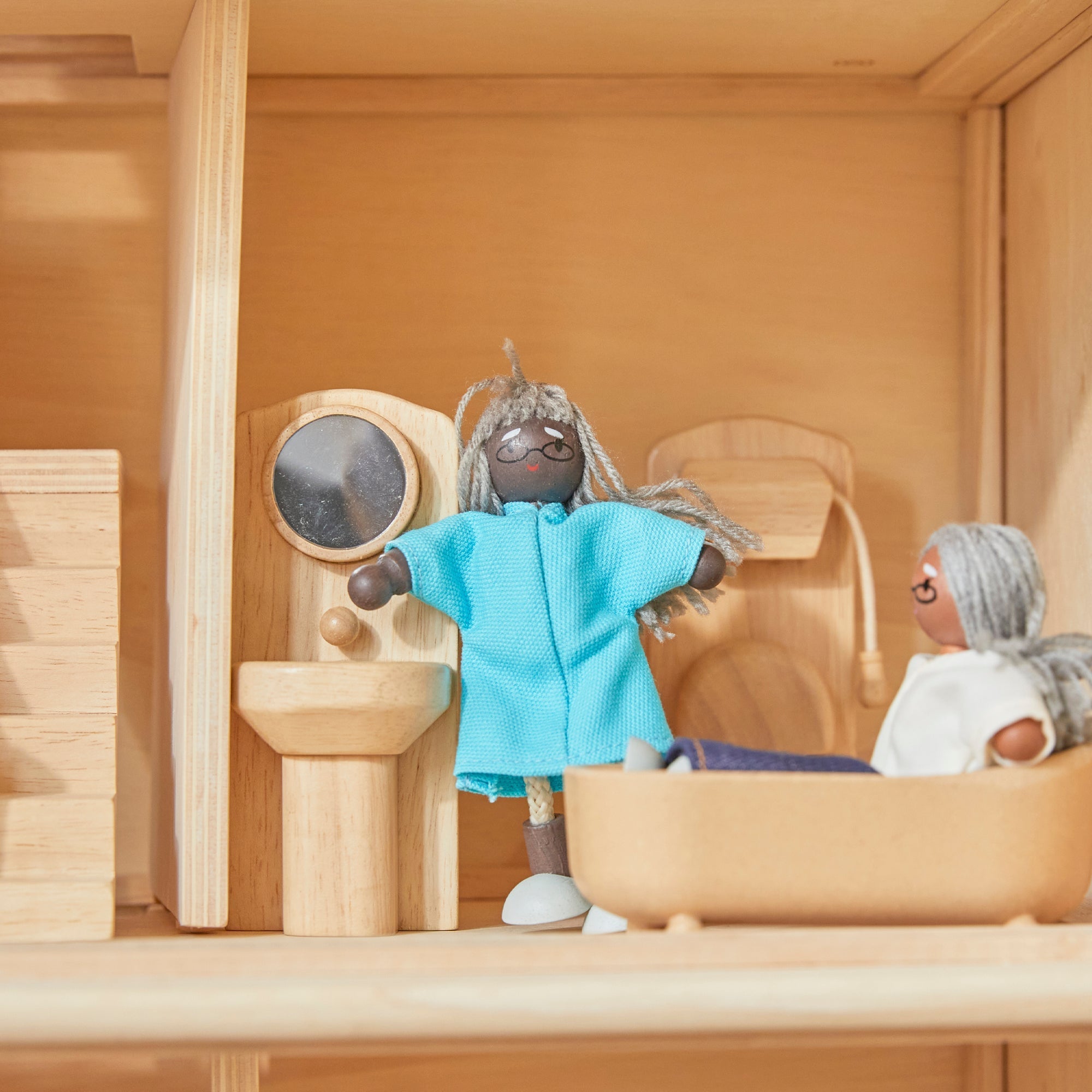 Grandmother Dollhouse Figure