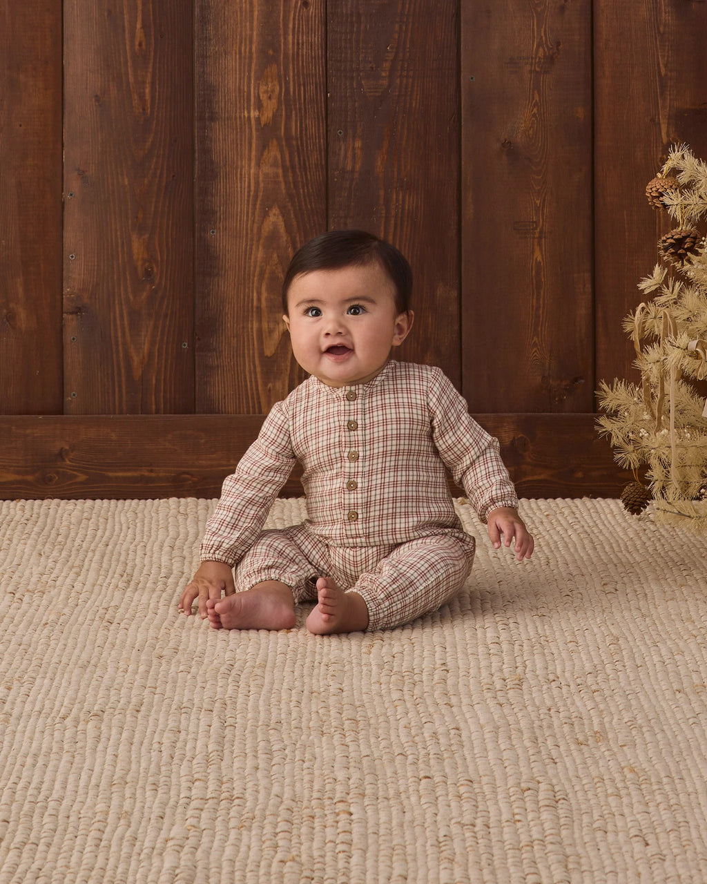 Christmas Plaid Jumpsuit