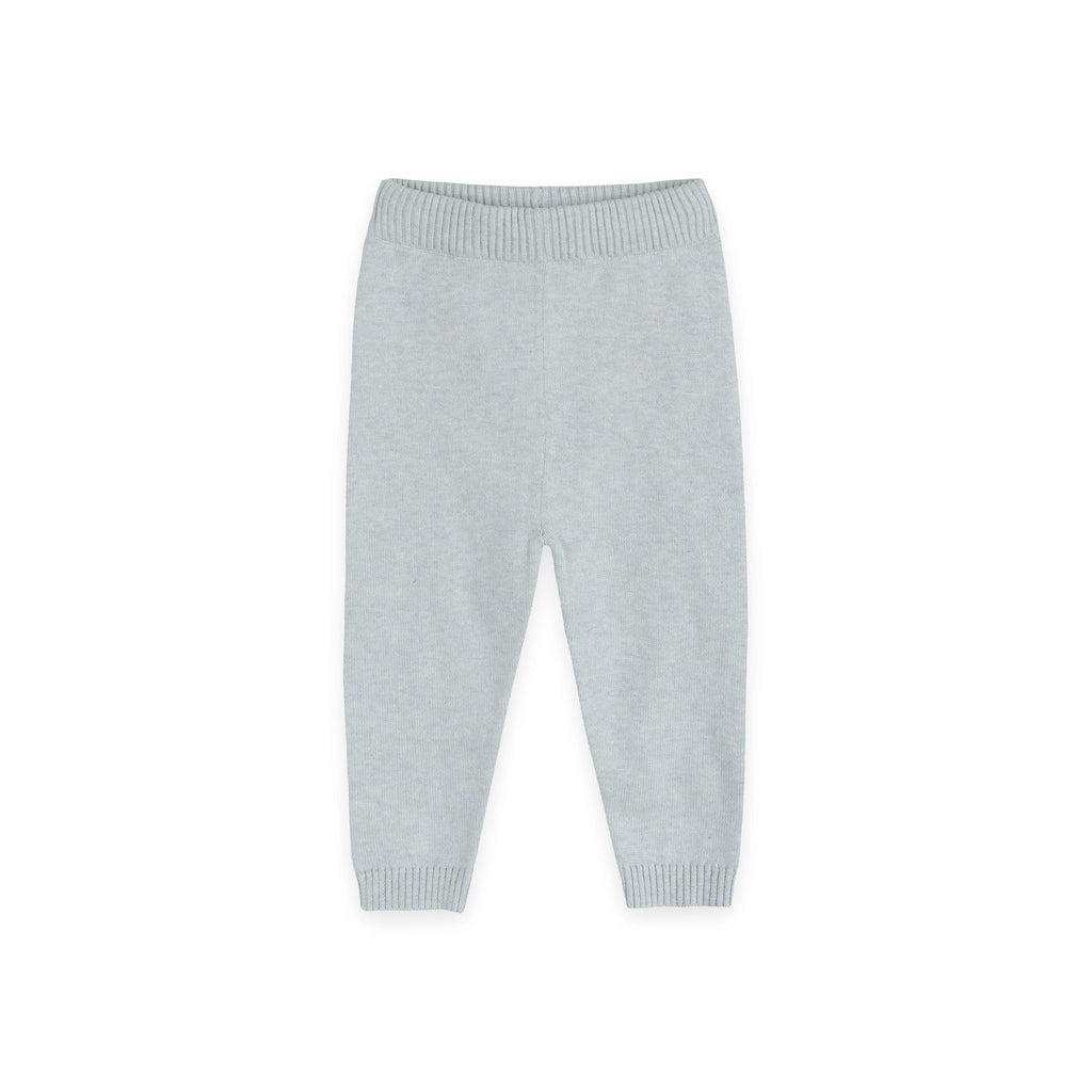 Airplane Applique Baby Knit Pullover & Pant Set (Organic)