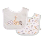 Little Savannah Baby Bib Gift Set