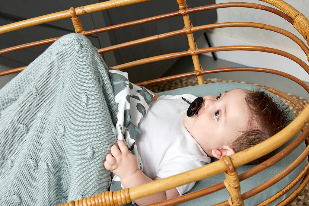 Knots Crib Blanket