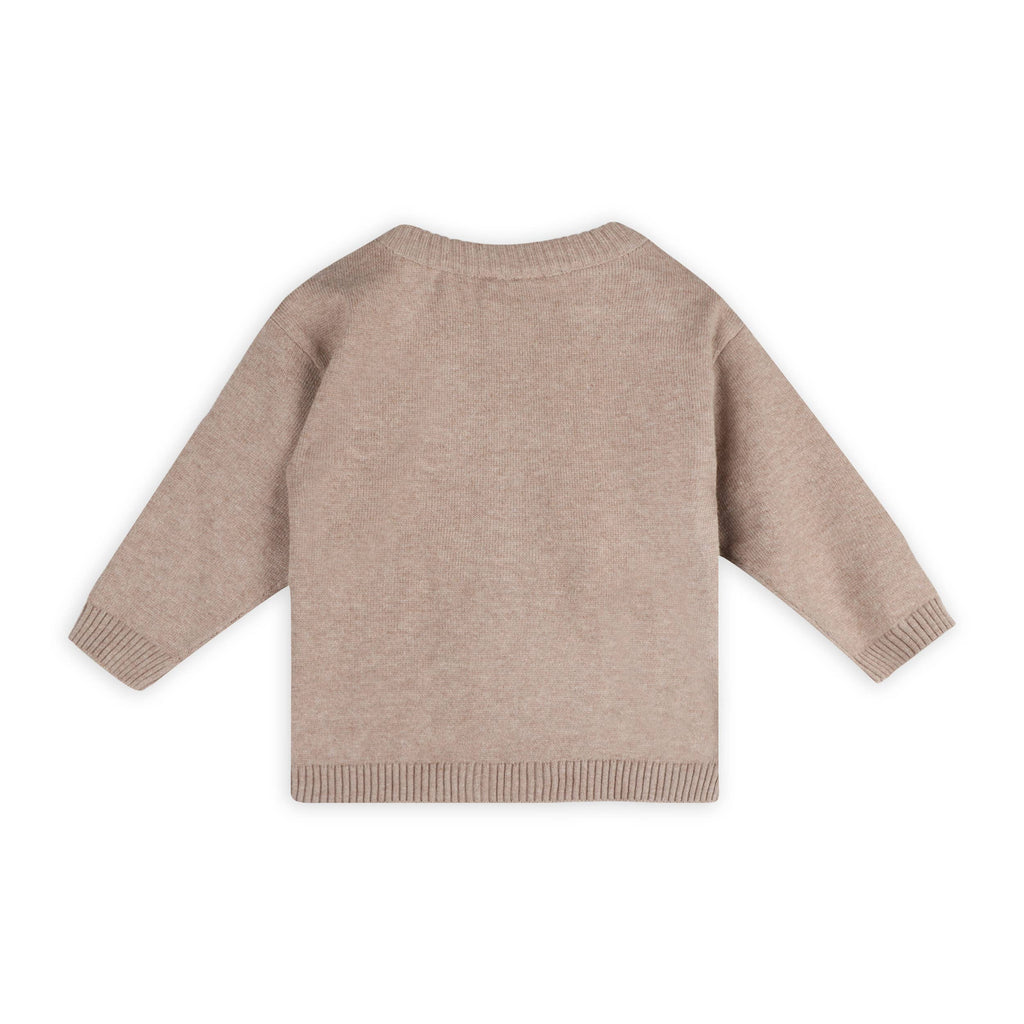 Bear Knit Baby Pullover & Pant Set