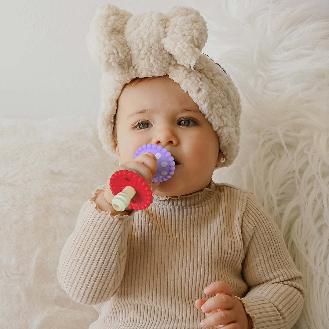 Chompy Mushroom Wand Teether