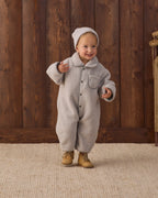 Reversible Shearling Jumpsuit