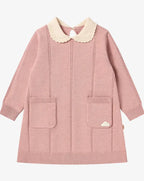 Rose Cable Knit Dress
