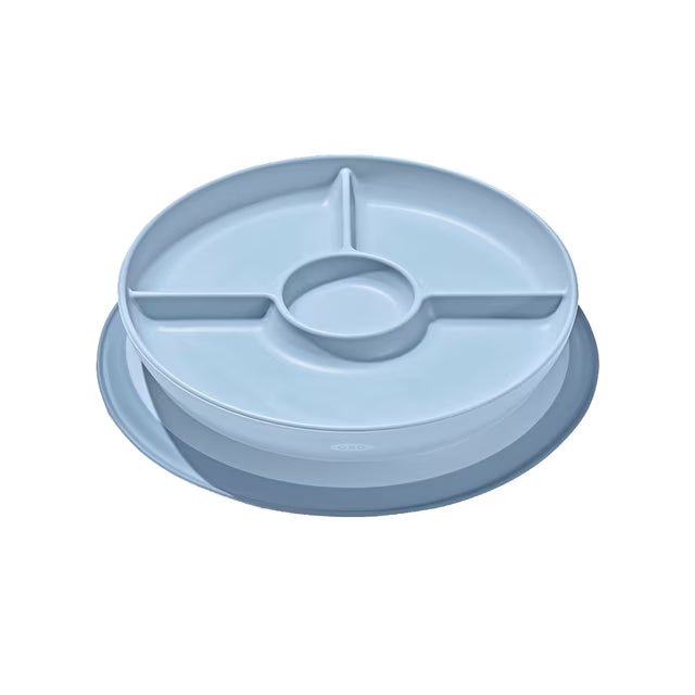 Oxo Tot Snack Stick & Stay Suction Divided Plate