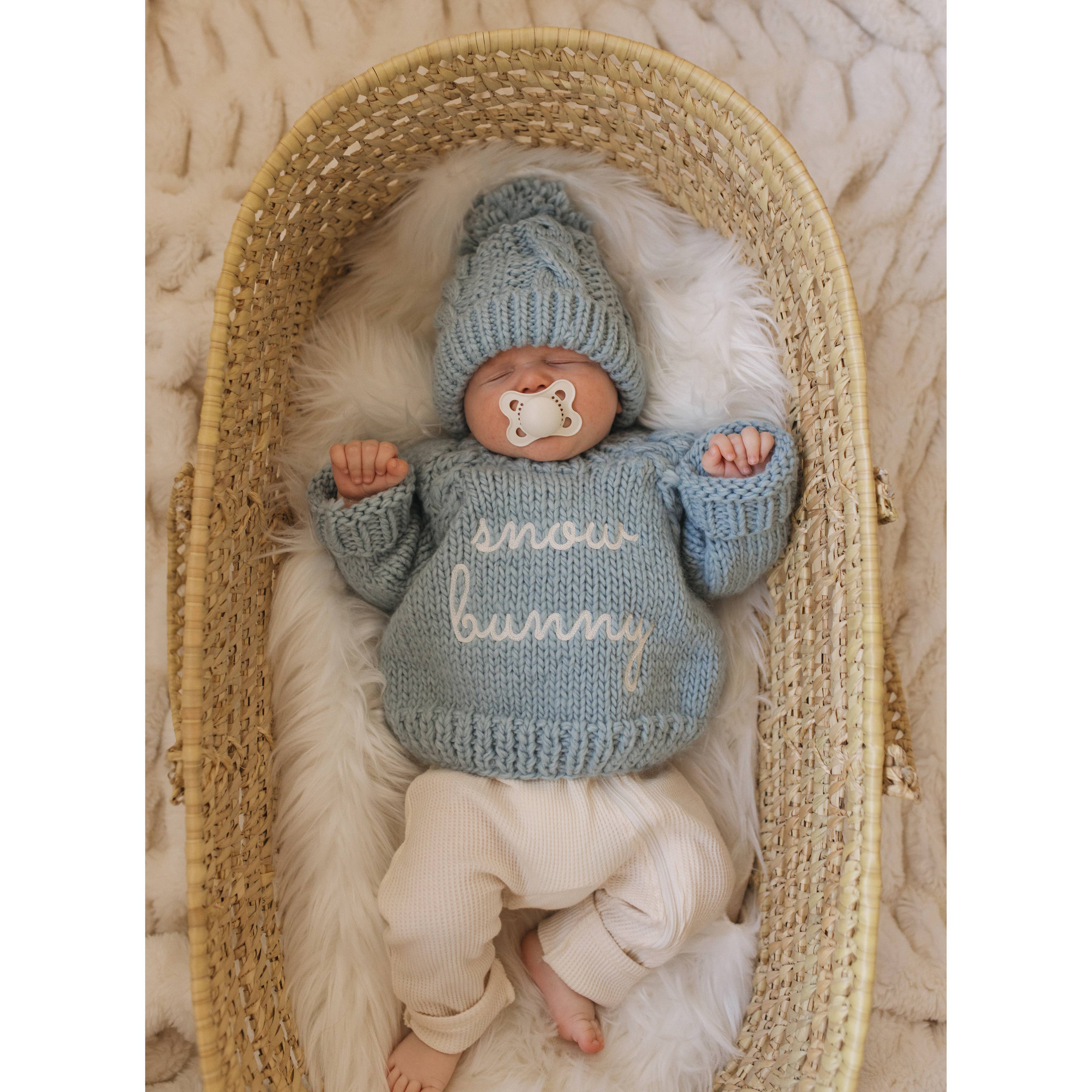 Cable Knit Pom Pom Hat