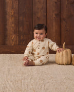 Pumpkin Relaxed Fleece Jumpsuit