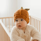 Pumpkin Knit Beanie Hat