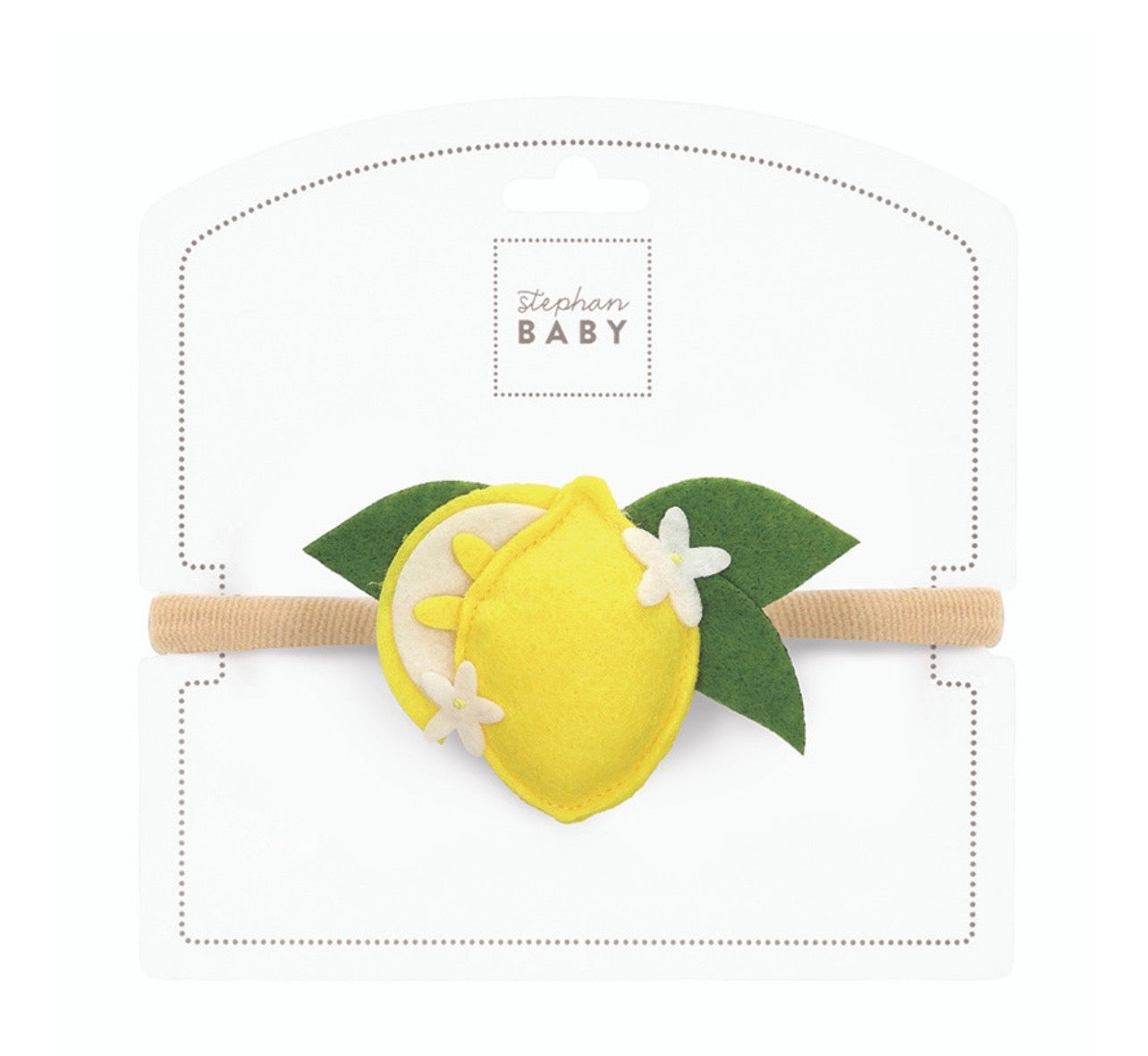 Lemon Felt Headband
