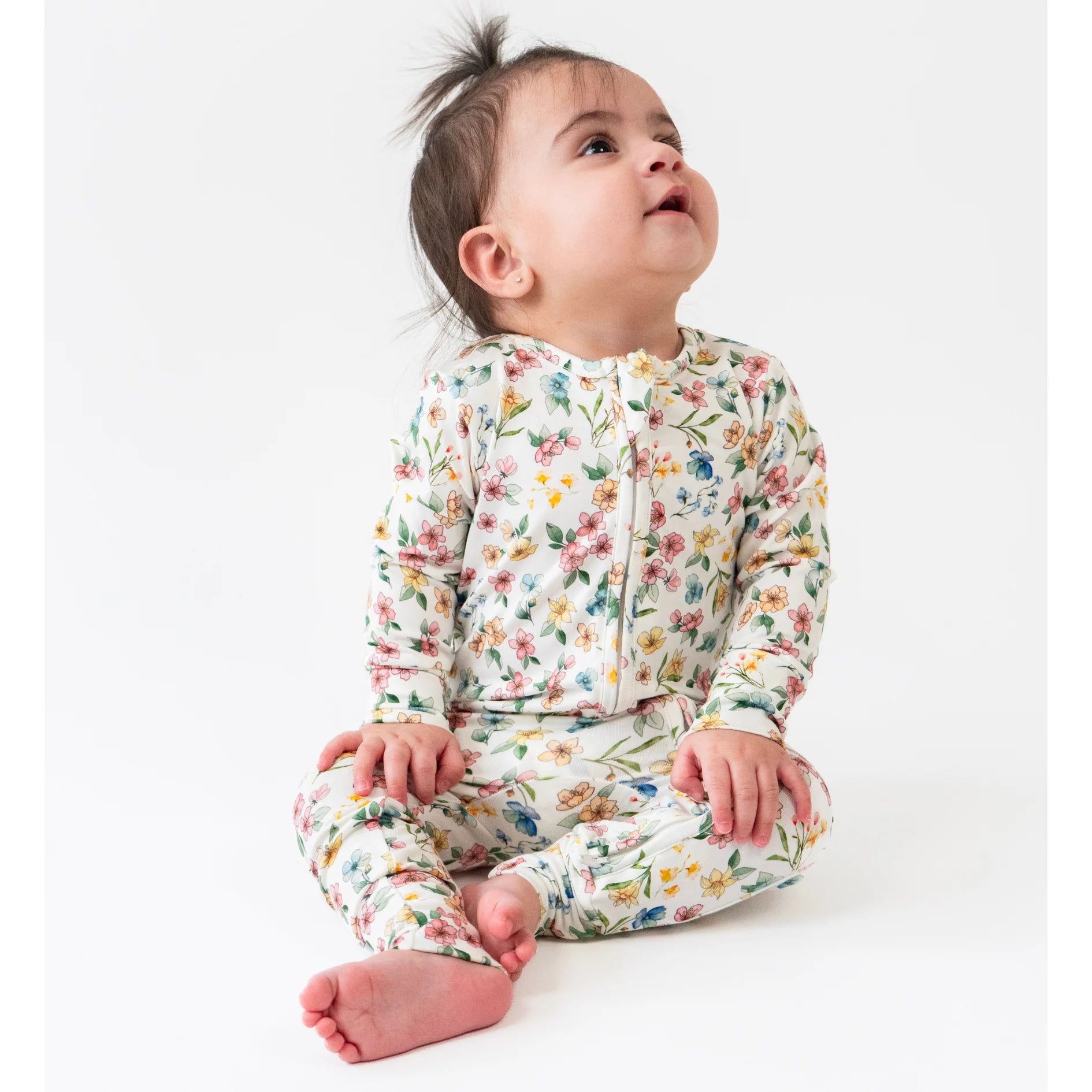 Footless Sleeper with Fold Over Cuffs