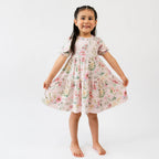 Short Sleeve Tiered Dress