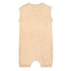 Bunny Rabbit Embroidered Sweater Knit Baby Romper