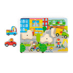 Wooden City Sound Puzzle
