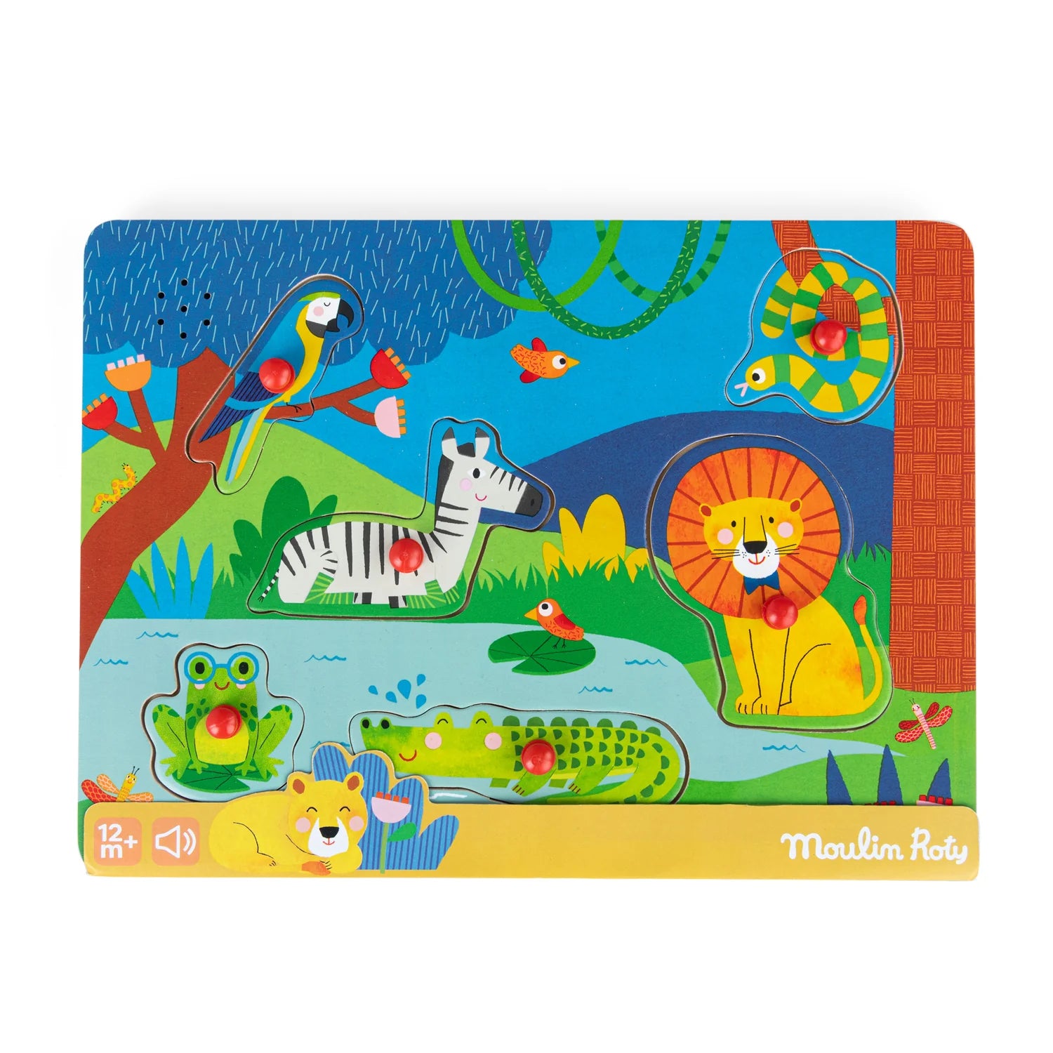 Wooden Animals Sound Puzzle