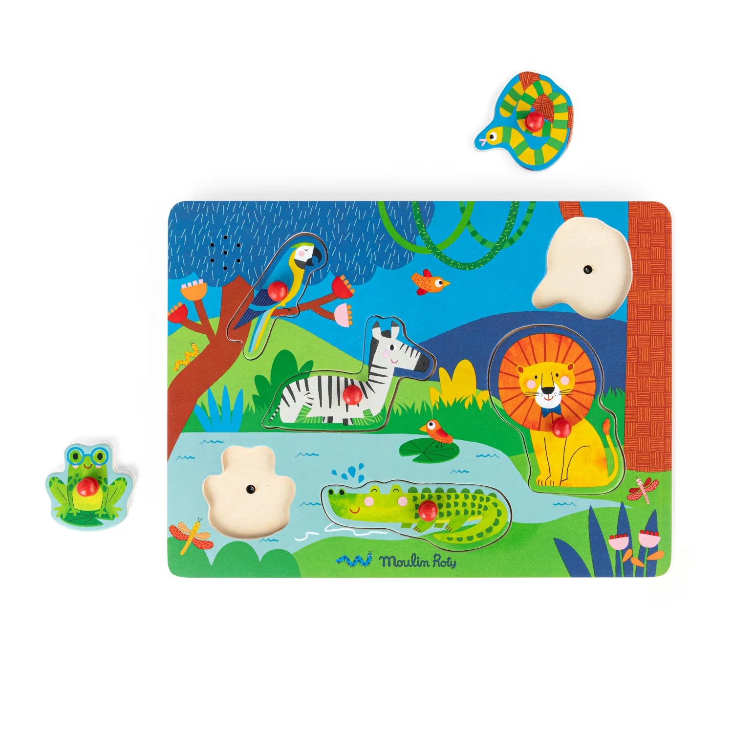 Wooden Animals Sound Puzzle