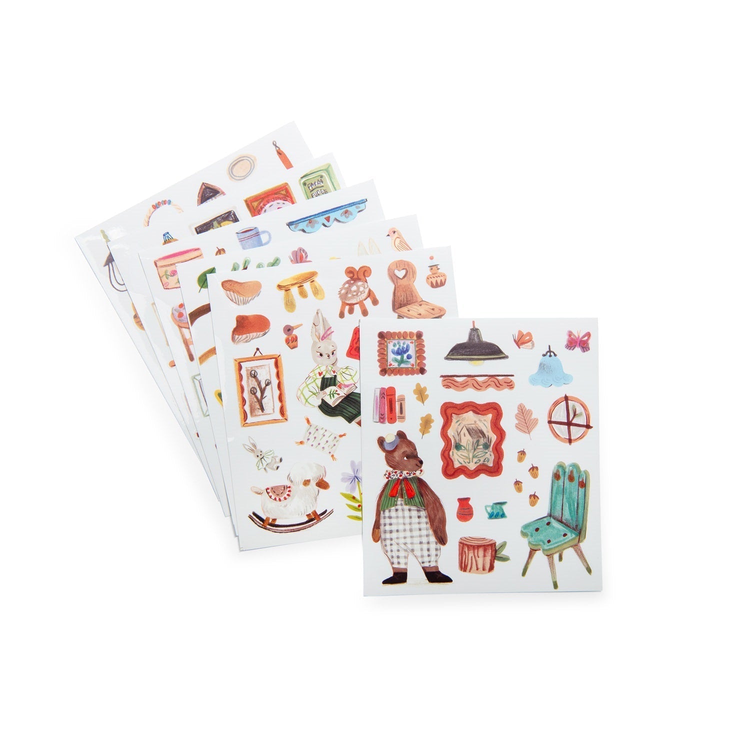 Les Minouchkas - Colouring Book with 150 Stickers