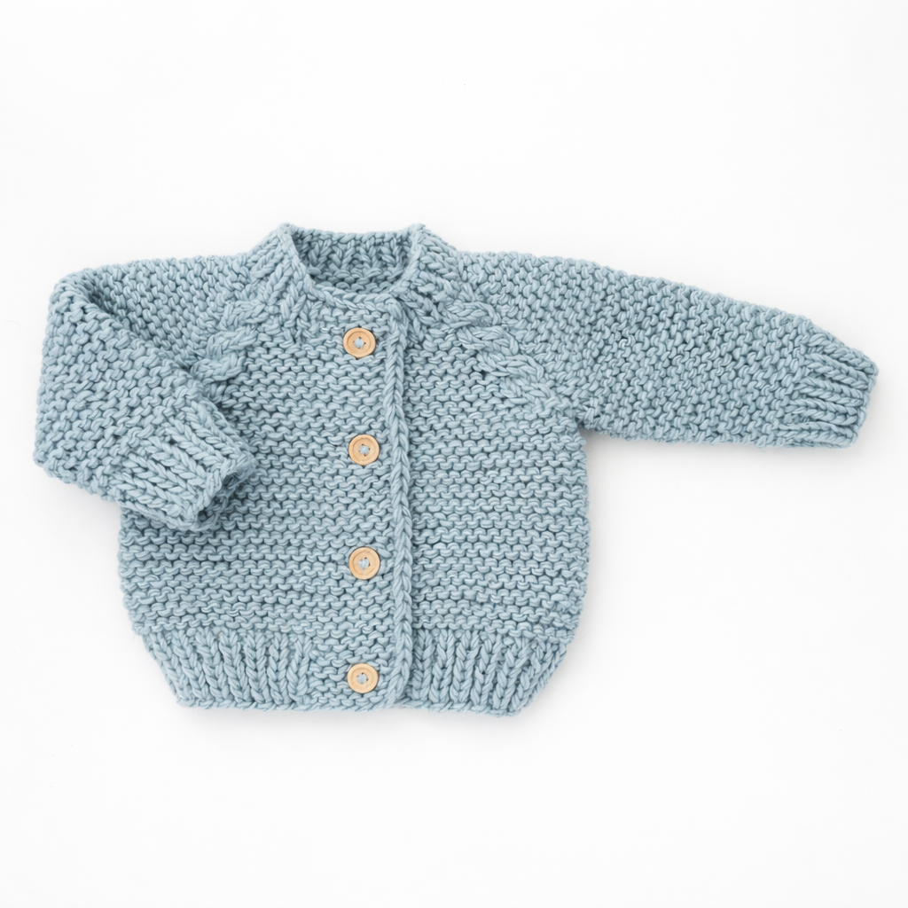 Garter Stitch Cardigan