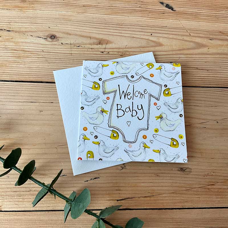 Welcome Baby Greeting Card