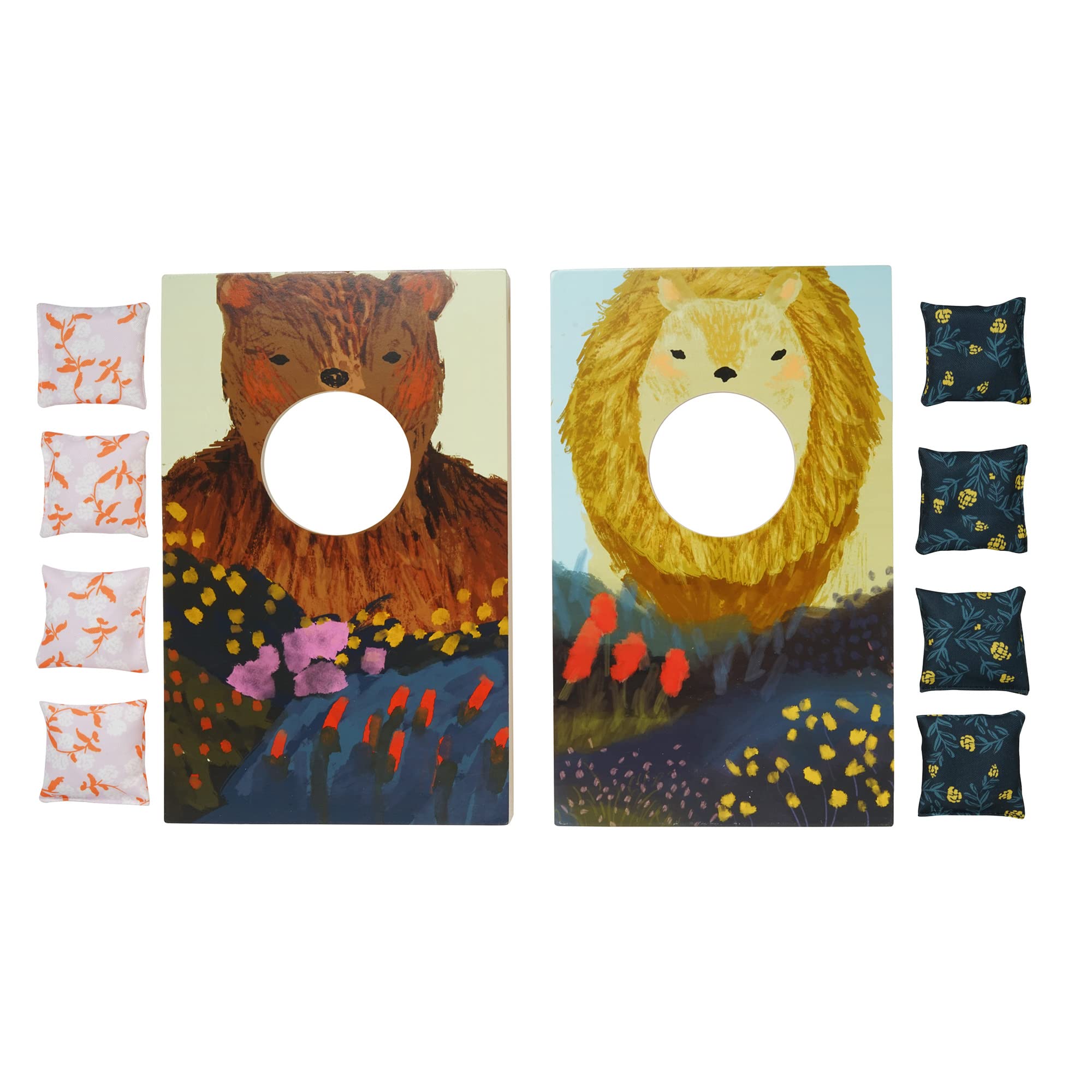 Wild Ones In/Outdoor Wooden 10pc Cornhole