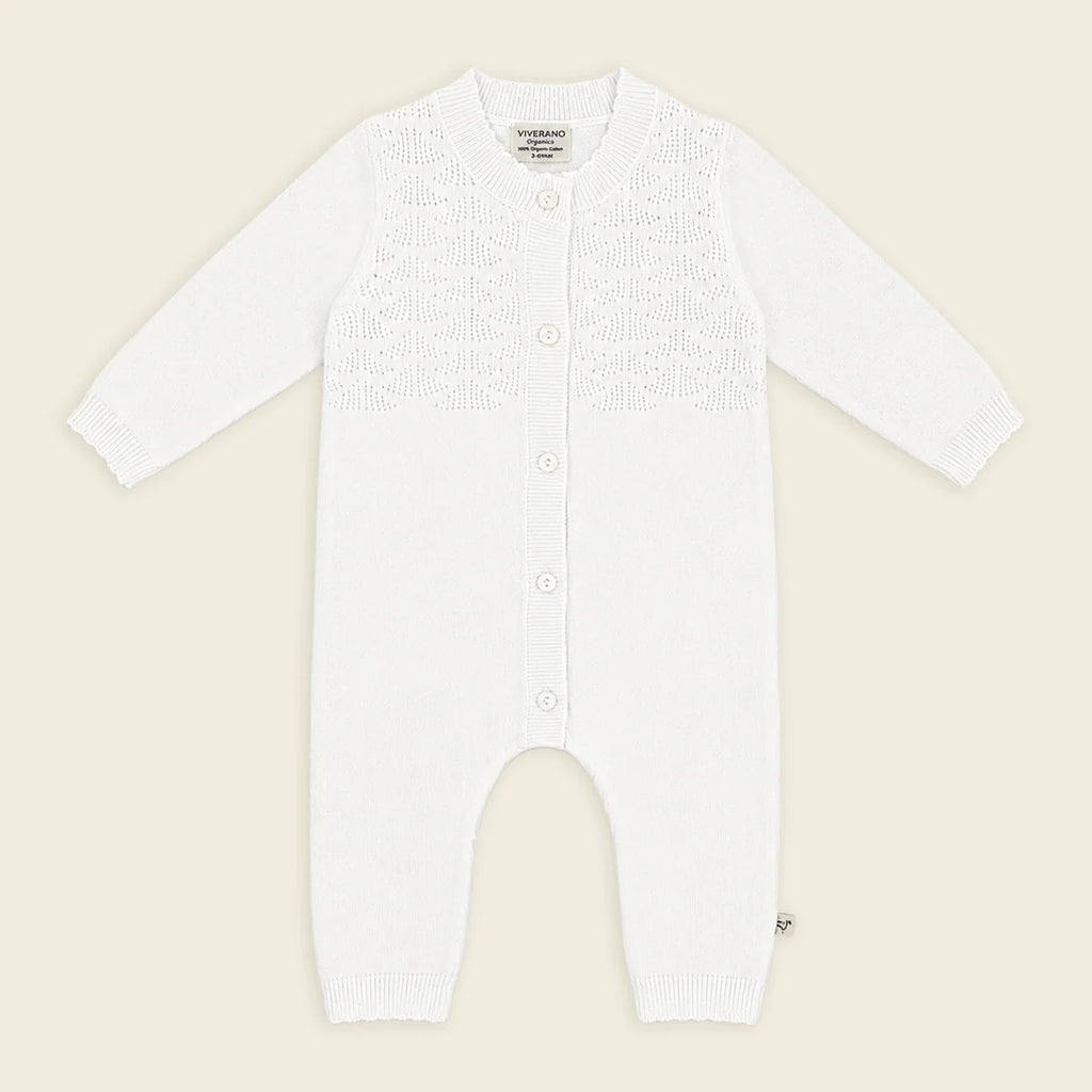 Pointelle Baby Jumpsuit