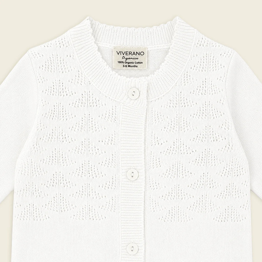 Pointelle Baby Jumpsuit