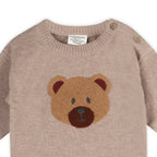 Bear Knit Baby Pullover & Pant Set
