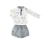 Toddler Rash Guard - 2 Piece Swimsuit