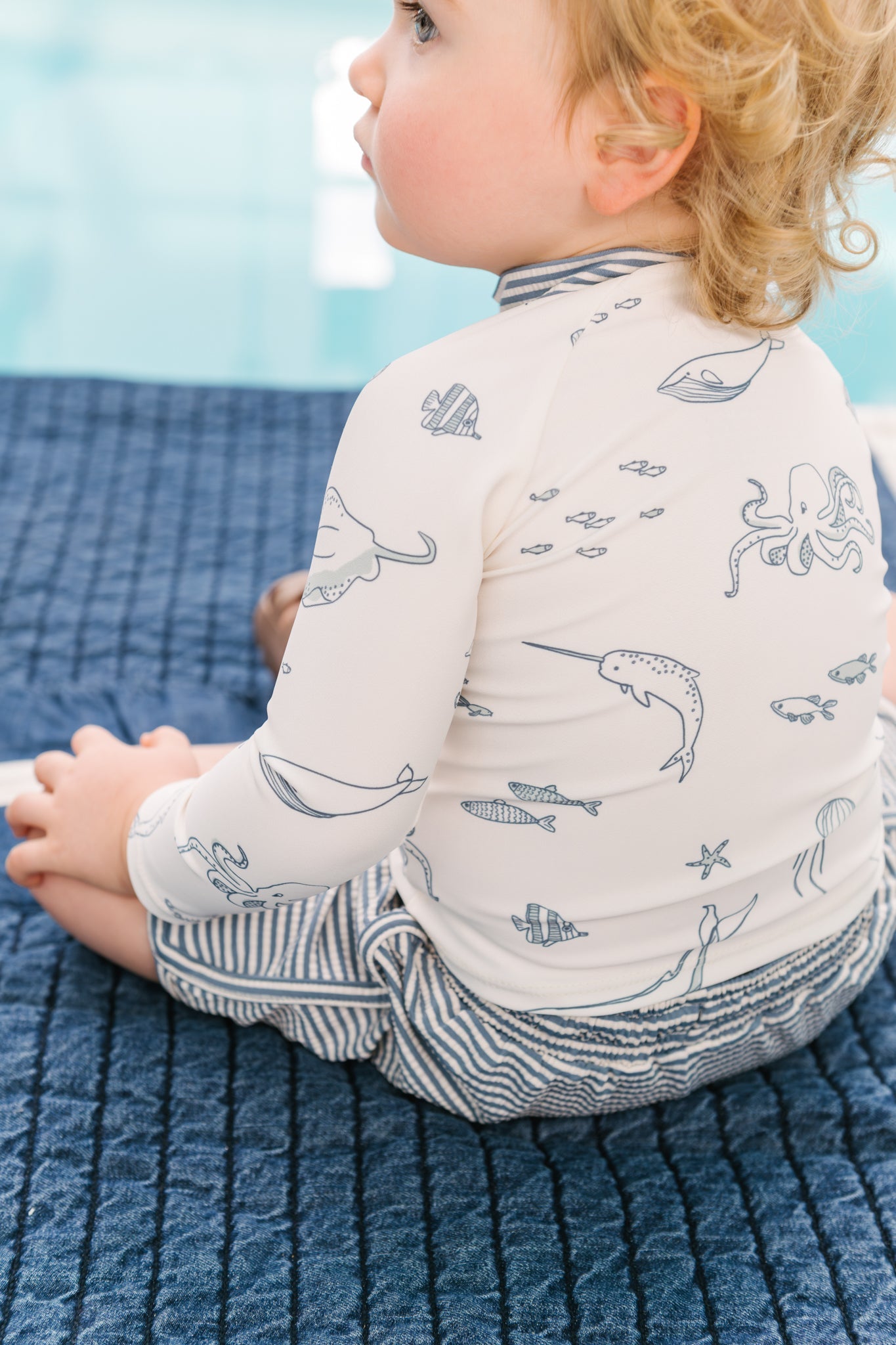 Toddler Rash Guard - 2 Piece Swimsuit