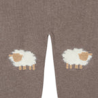 Sheep Jacquard Knit Baby Pullover & Pant SET