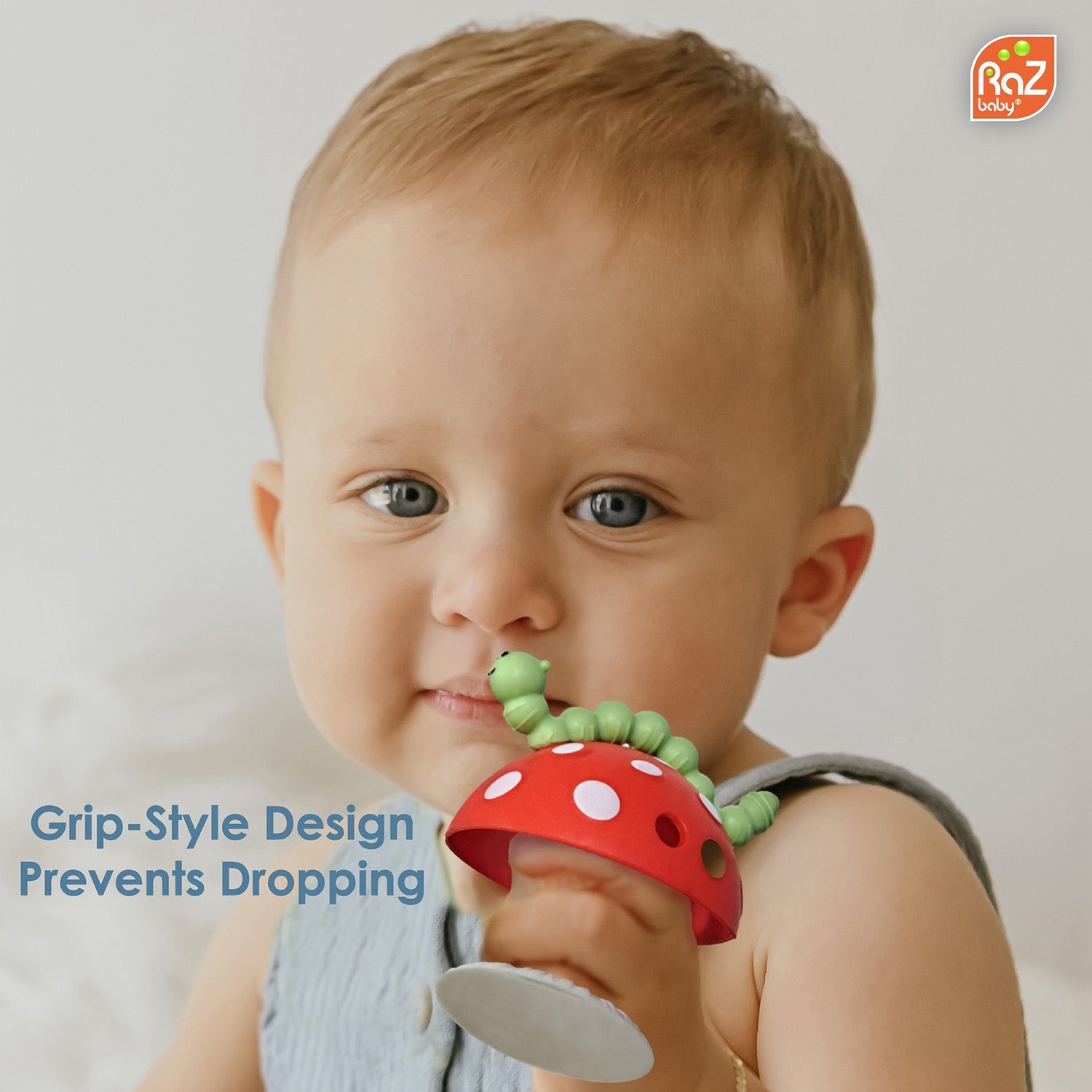 Chompy Mushroom Grip Teether