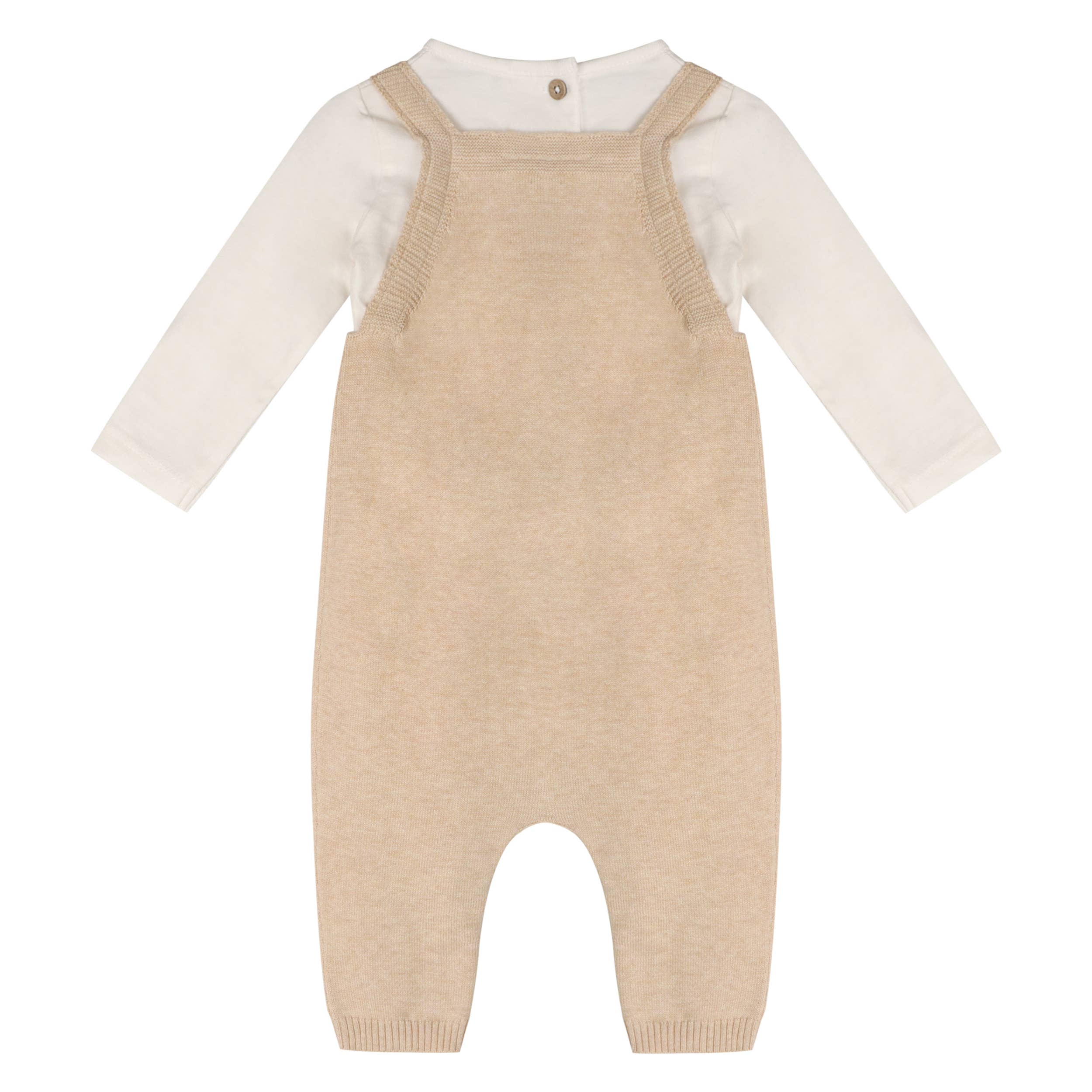 Happy Fruits Embroidered Baby Overall Set (Organic Cotton)