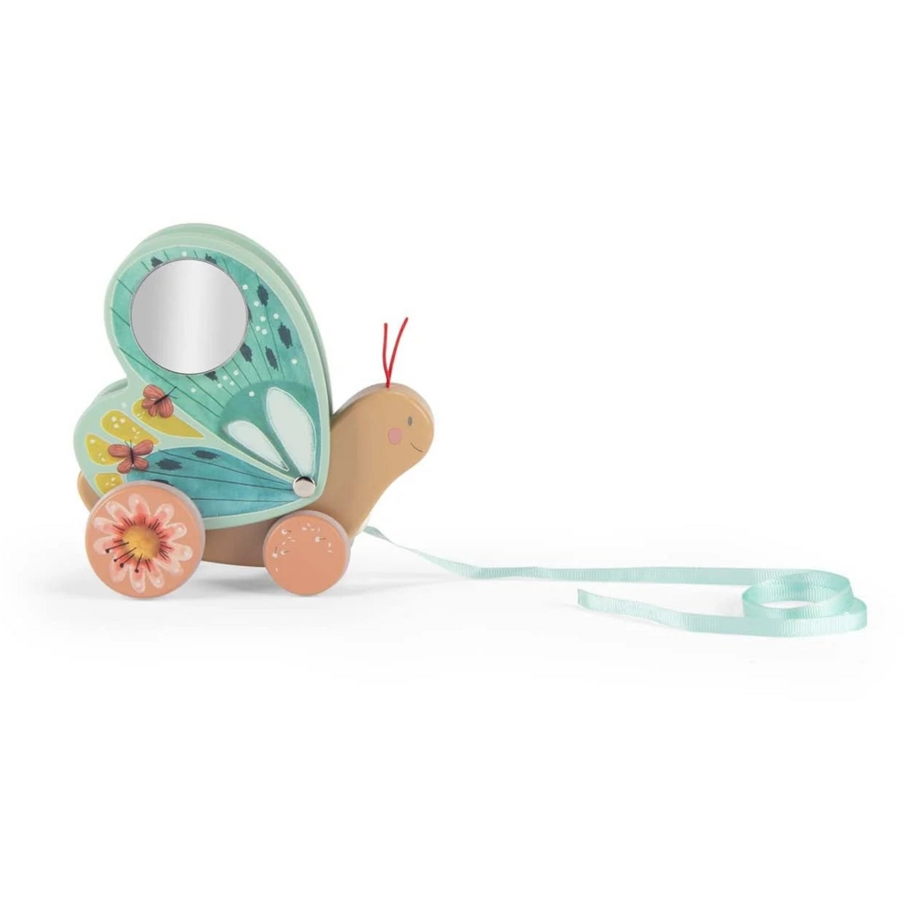 Trois Petits Lapins - Pull-along Butterfly