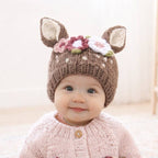 Fawn Knit Beanie Hat