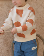 Cozy Croissants Knit Sweater