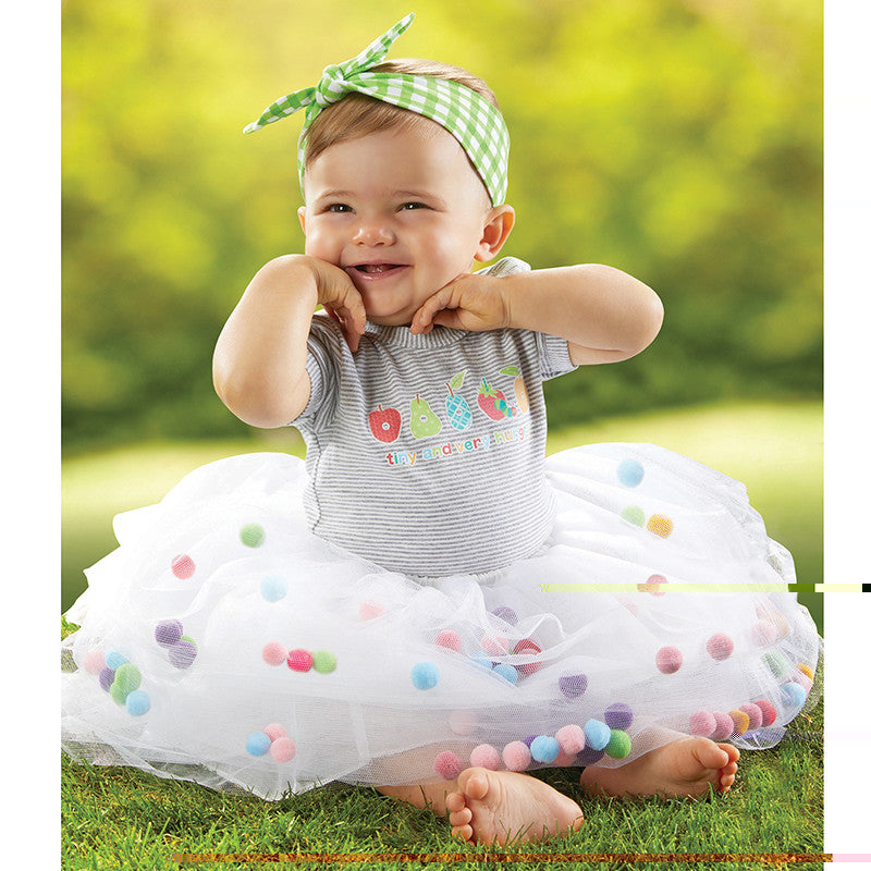 Tutu Pom Pom Skirt