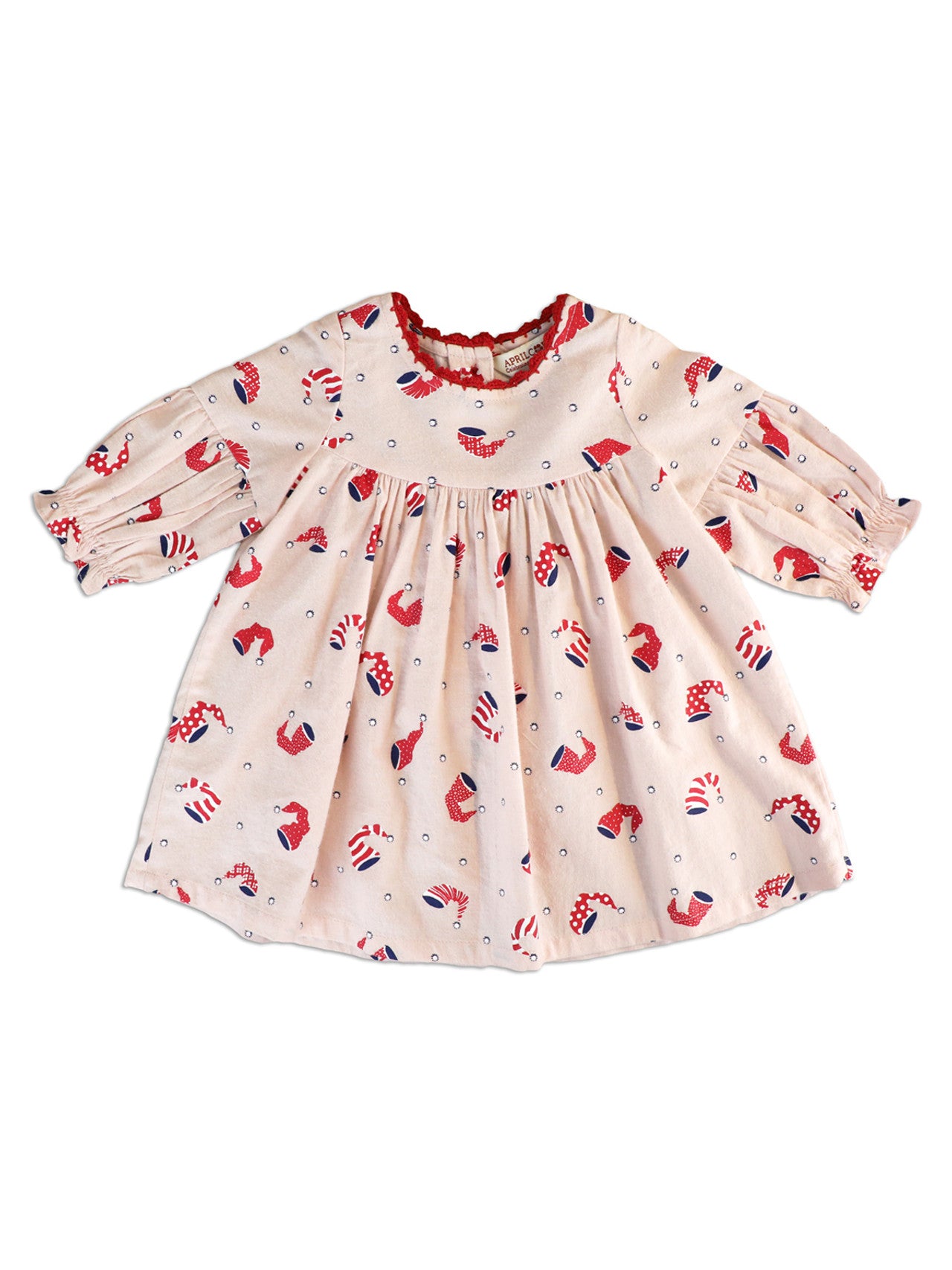 Jolly Nightcap Baby Dress Ecru