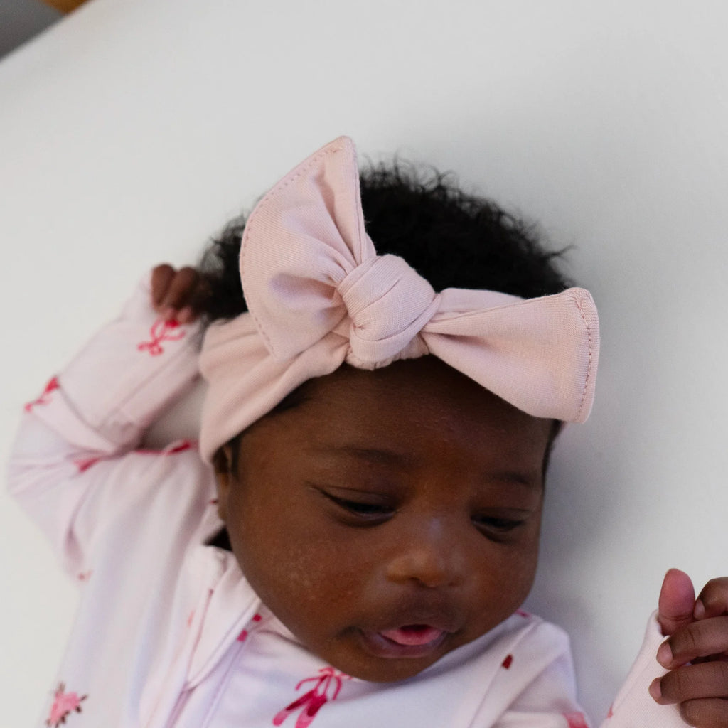 Knotted Bamboo Bow Headband
