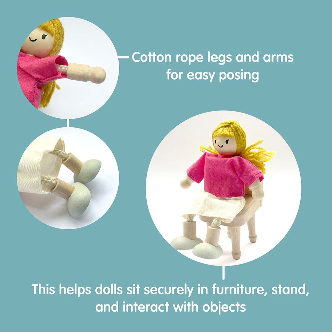 Dad Dollhouse Figure