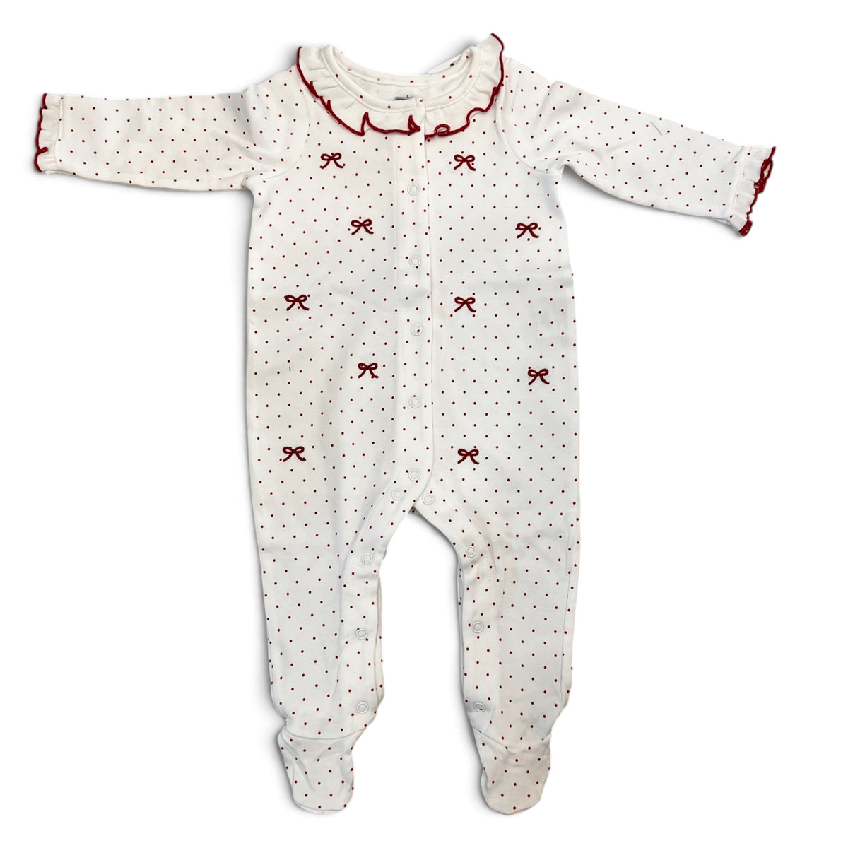 Bow Embroidery Sleeper