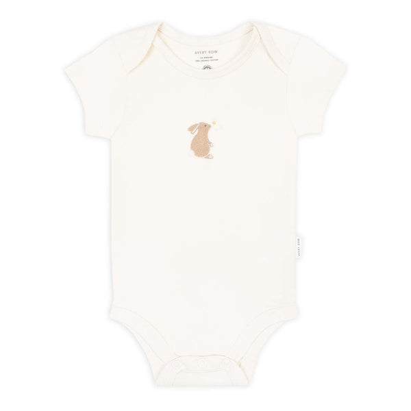 Embroidered Jersey Bodysuit