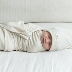Swaddle & Beanie Set