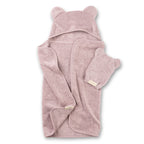 Hooded Towel + Wash Mitt Set
